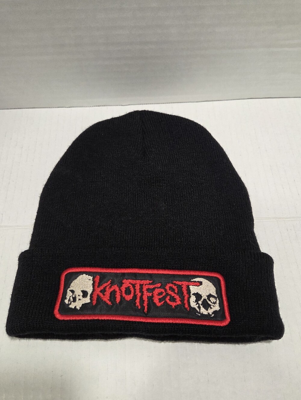 Slipknot Knotfest Patch Black Beanie